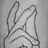 Snipping Fingers Tattoo